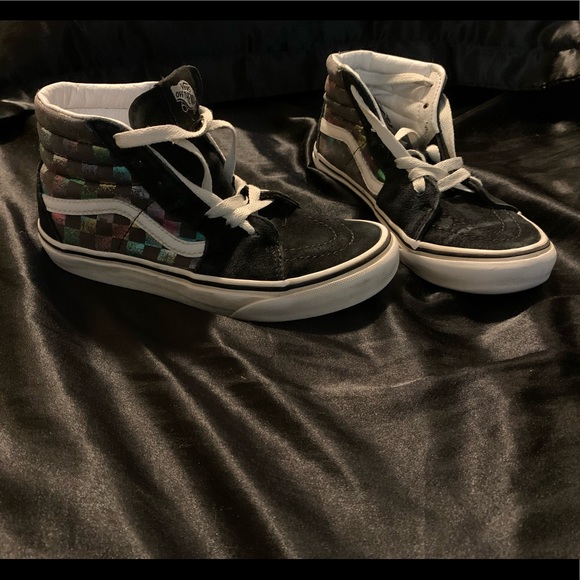 Vans high tops kids size 2 - Picture 2 of 6